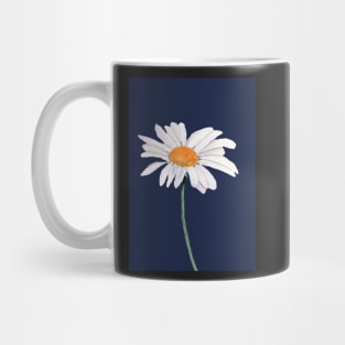 Realistic Daisy Painting Mug